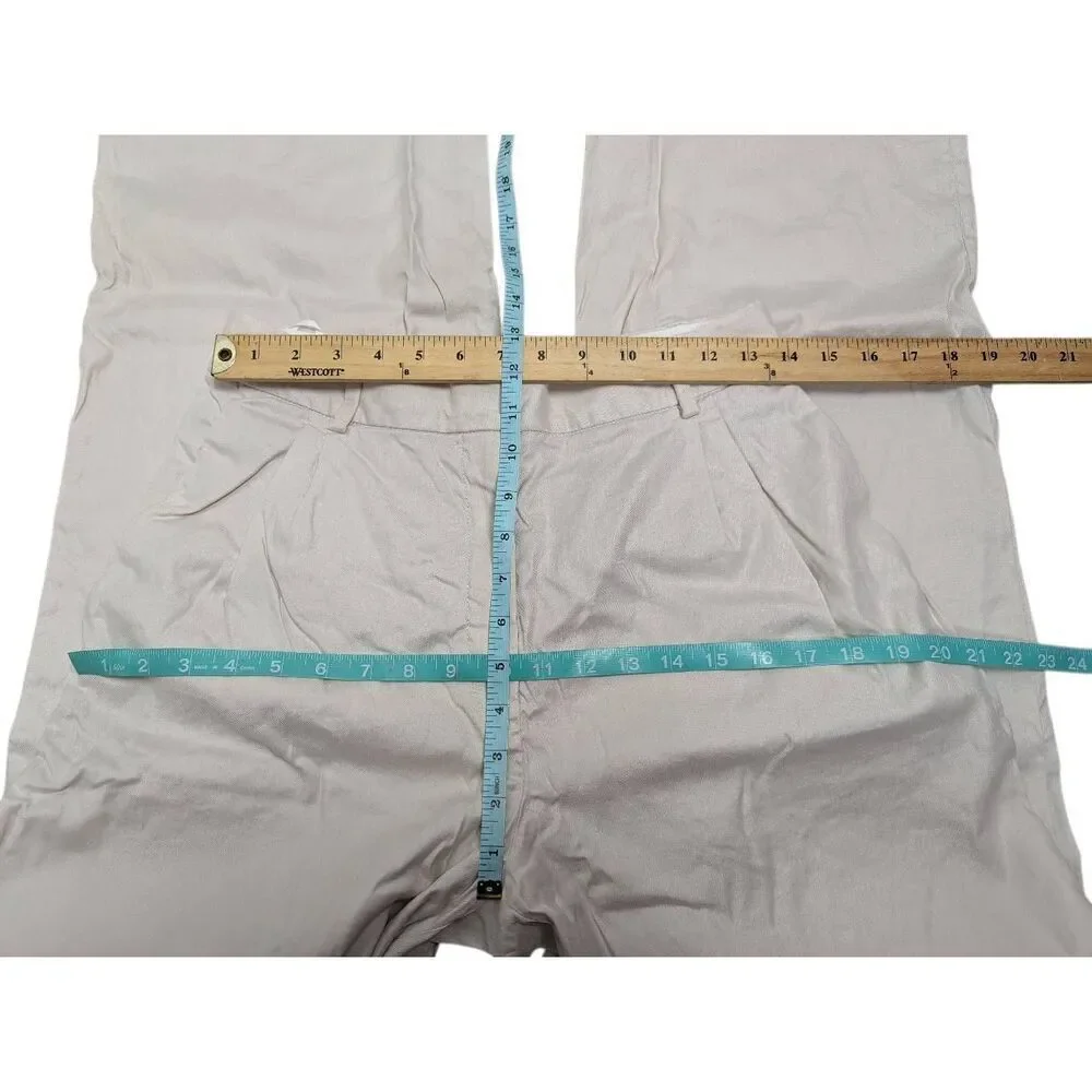 Aritzia babaton sadiki linen blend pants size 12